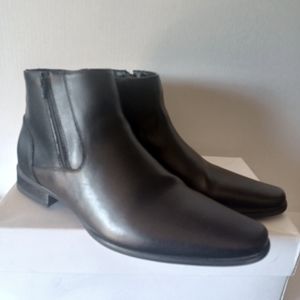 Calvin Klein leather boots